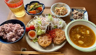 吉祥寺ふわまる助産院の食事のイメージ