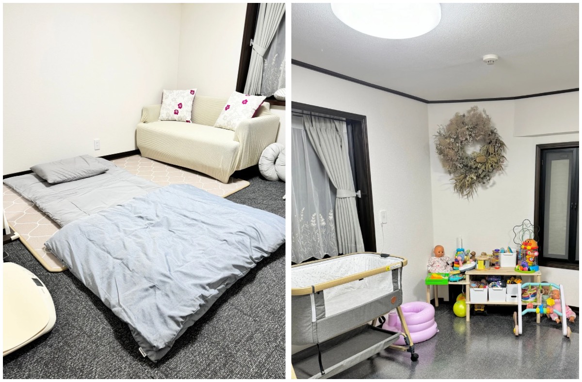 まるんこ助産院部屋のイメージ