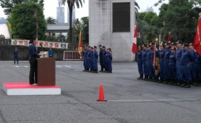 荻窪消防団消防操法大会