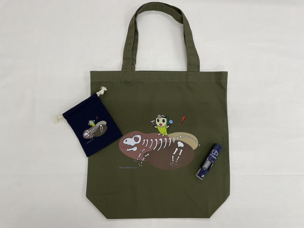 キャンバストートバッグセット（恐竜バージョン）