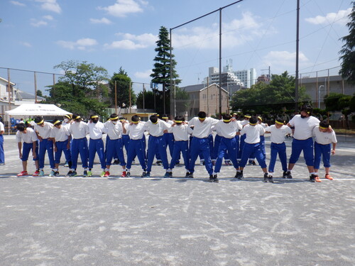 写真：向陽中学校の様子