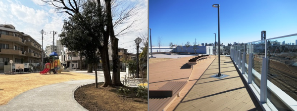 阿佐谷けやき公園（地上部・屋上部）