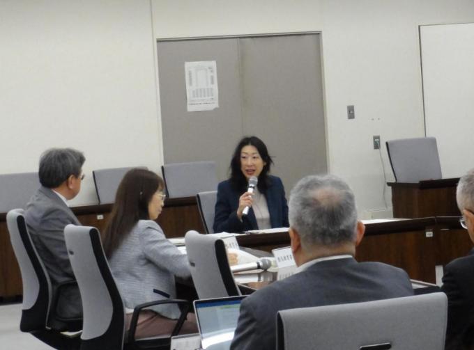 総合教育会議の様子