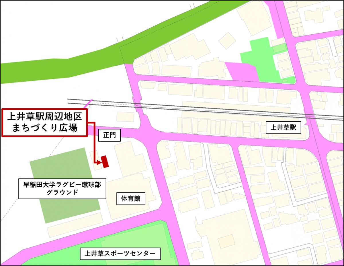 開催場所の地図画像