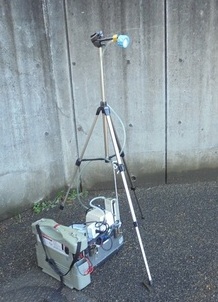 写真：アスベスト調査機器
