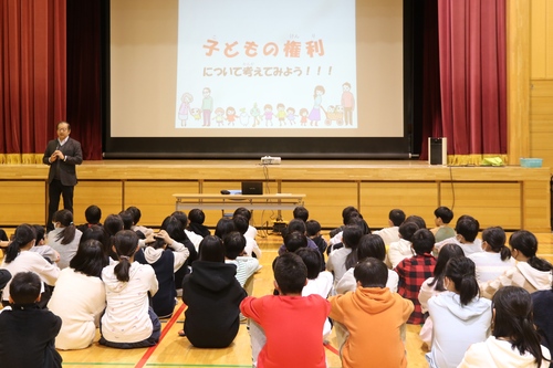 出前授業の様子