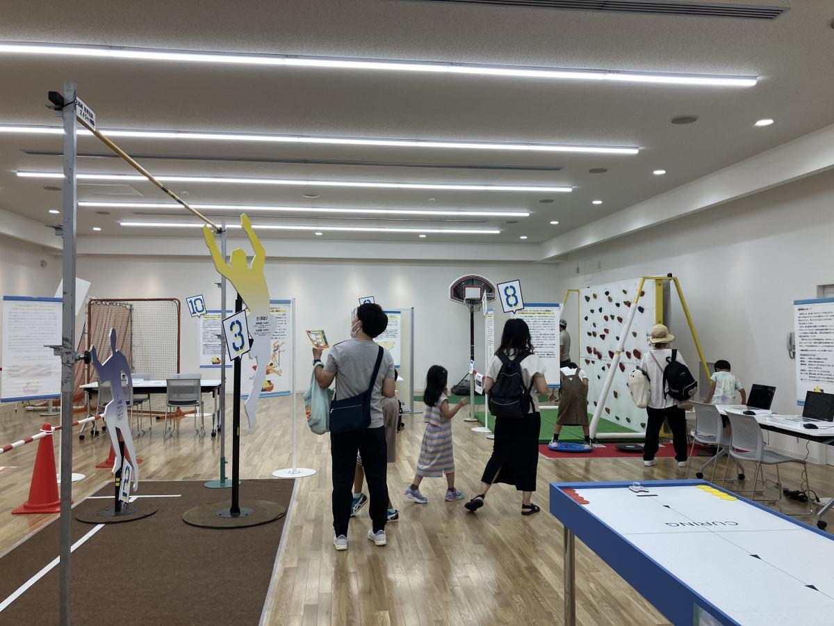 過去の科学展示の写真