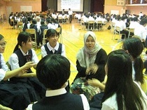 写真：中瀬中学校